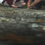 Indian rock grinding holes