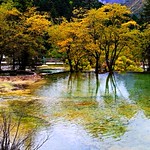 Huanglong National Park China