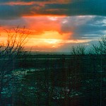 Winter Sun Rise - River Thames in Essex