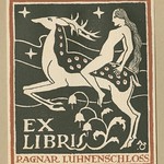 Ekslibris, Ragnar L&uuml;hnenschloss