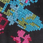 1101038（毛呢绣花带可取兔毛领长袖大衣 2 4 6 8 10 胸86 长88 (3)