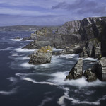 Cliffs and the Deep Blue Sea