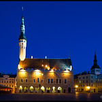 Tallinn - Old Town Hall in Raekoja Plats