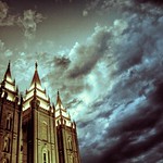 Magic hour, Mormon church.