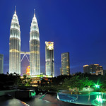 Blue Hour Petronas Twin Tower