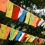 Prayer flags, Lijiang