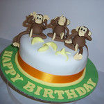 3 Monkeys Cake