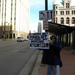 Protester at OccupyMN - Day 9