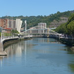 Bilbao. Calatrava bridge.