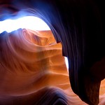 Light drifts in - Lower Antelope Canyon, Page, Arizona, June 2016