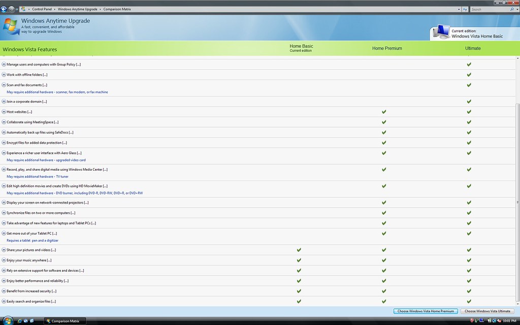 Screen Shots of Windows Anytime Upgrade! « Vista Blog