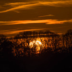 Winter Sunset over Hangman's Hill