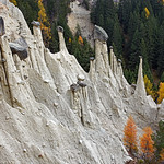 Earth pyramids near Platten