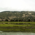 under the mountain...