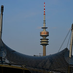 Munich - Olympiastadion and Olympiaturm