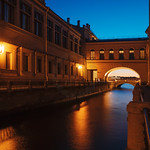 Evening Saint-Petersburg, Russia