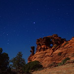Canis Major in the Crosshairs of Double Barrel Arch