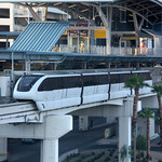Harrah's / The LINQ Monorail Station.