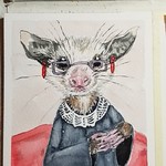 My concept of Maw Maw Gump from Headgum's Not Another D&D Podcast.