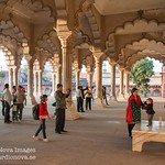 Diwan-i-Am, the Hall of Audience at Agra Fort
