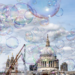Bubbles at St Pauls