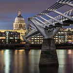Millennium Bridge & St. Paul's Cathedral