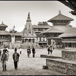 Nepal - Kathmandu - Bhaktapur Durbar Square 16_sepia