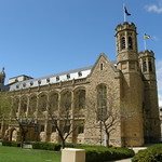 Adelaide Gothic style Bonython Hall, a gift of Sir John Langdon Bonython to the University of Adelaide. South Australia