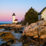 Cold morning at Annisquam Light