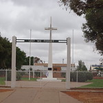 Menindee on the River Darling. Outback NSW. The War Memorial.