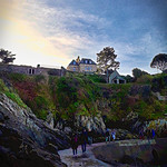 Dinard, la "promenade au clair de lune".