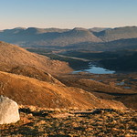 Stob Ghabhar, Loch Dochard & the distant Bridge of Orchy Hills