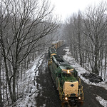 April in the mountains