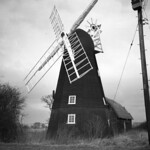 Great Thurlow Smock windmill c 1966