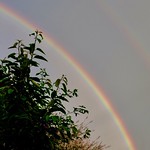 Double bow ! Rainbow over Bridgnorth.
