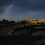 Last light of evening