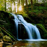 Gods new day flowing over