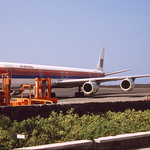 1988 United DC-8-71 in Kona
