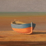 Walter Lazzaro (Roma, 5 dicembre 1914 &ndash; Milano, 3 marzo 1989) tramonto (1978) - olio su tela 30 x 50 - "mostra una finestra sulla grande arte del &lsquo;900" - Palazzo del Popolo Todi