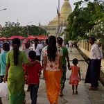 MYANMAR ,Burma , Naypyidaw die neue , ganz spezielle Hauptstadt, rund um die neue, gigantische Friedenspagode-Uppatasanti-Pagode, 78136/13313