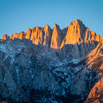 Mount Whitney Sunrise Alabama Hills Whitney Portal Sierra Crest California Fuji GFX100 McGucken Fine Art Landscape Photography! Fujifilm FUJINON GF 250mm F/4 R LM OIS WR Lens GFX 100 & FUJIFILM GF 1.4X TC WR Teleconverter 350mm
