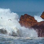 Ocean Waves At Rockaway Beach