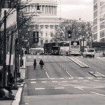 Empty North Capitol Street