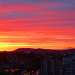A panoramic West Coast winter sunrise series (+4)