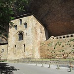 Church at Monasterio de San Juan de la Pe&ntilde;a, Spain