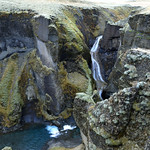 Beginning of the Fja&eth;r&aacute;glj&uacute;fur Canyon, Iceland - Explored