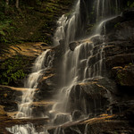 Sylvia Falls in afternoon light