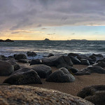 Sunset over the Bretagne