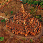 MYANMAR, Burma - Ballonfahrt fr&uuml;h morgens &uuml;ber das historische Bagan, 78345/13719