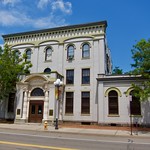 Elimira - New York - Oldest Bank at One Time - Chemung Canal Bank Building - Now Chemung County Historical Society.